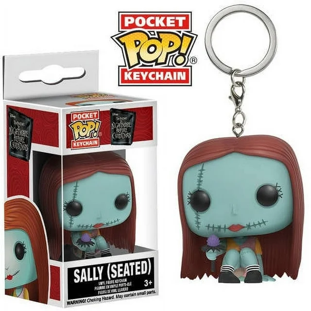 Pocket Pop! Keychain: Disney - NBX - Sally (Seated)